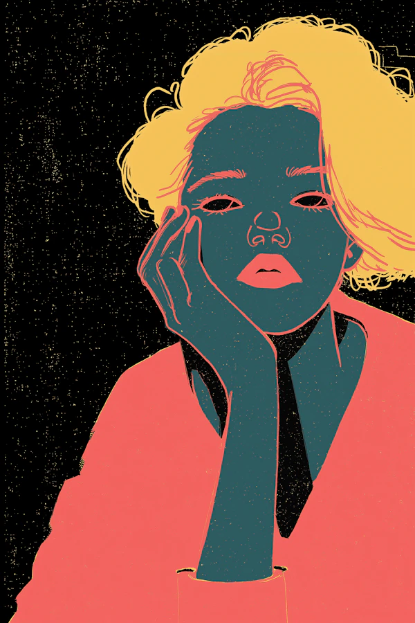 Contemplative Portrait
