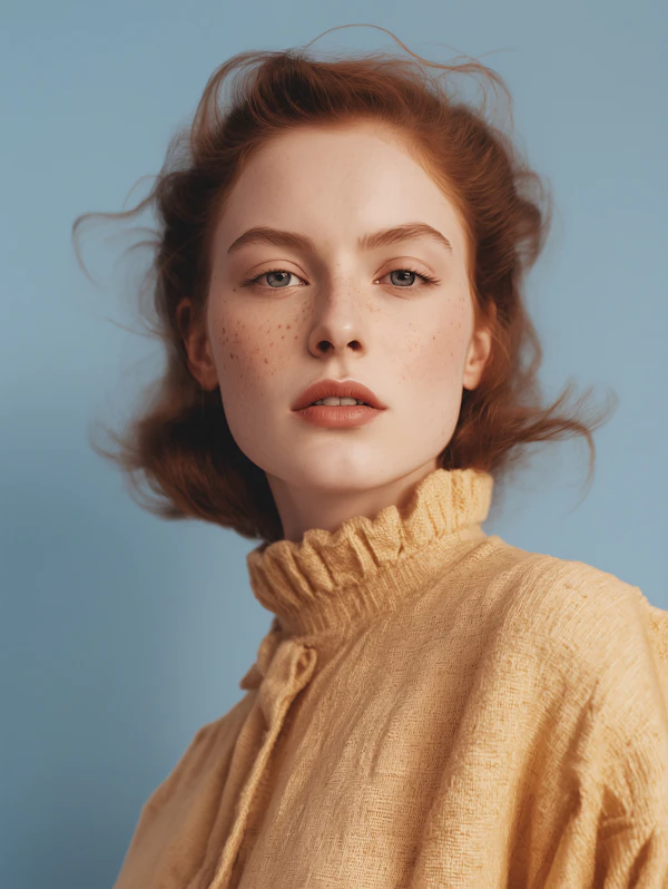 Portrait of Red-Haired Woman