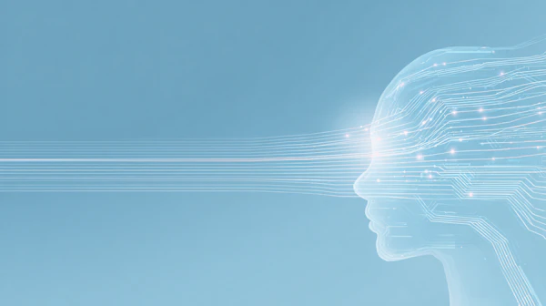 Futuristic Human Profile
