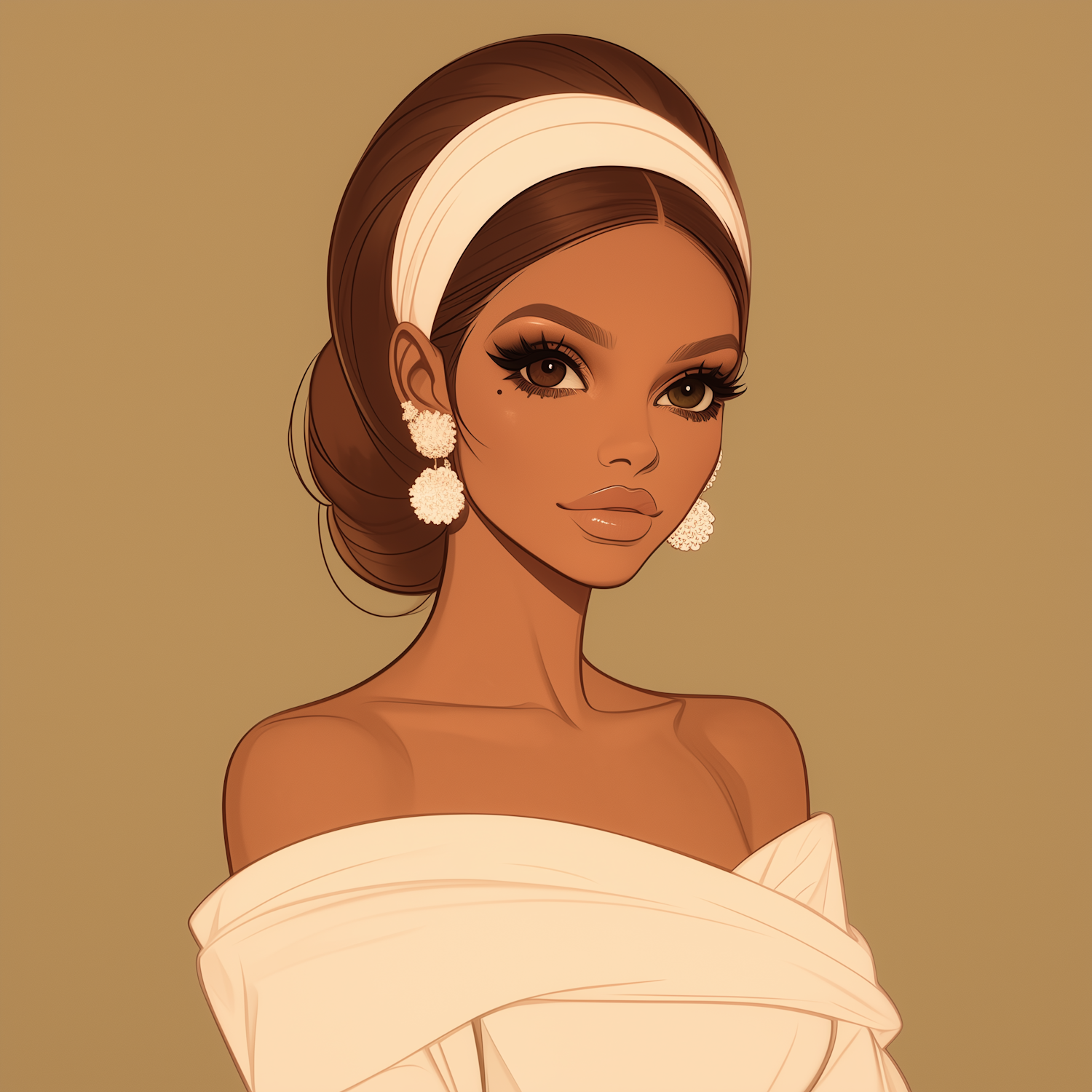 Elegant Woman Illustration