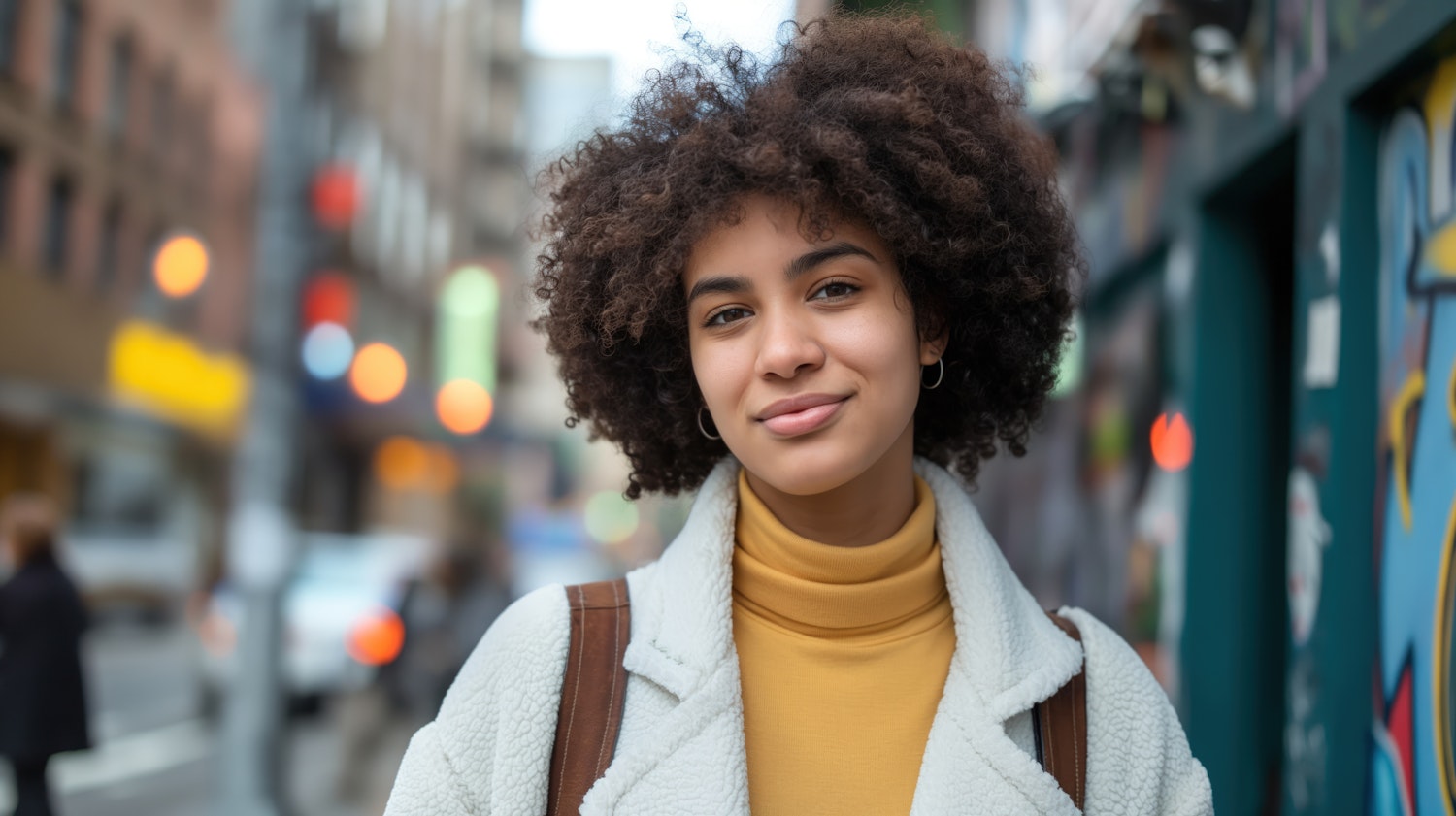 Young Woman in Urban Setting