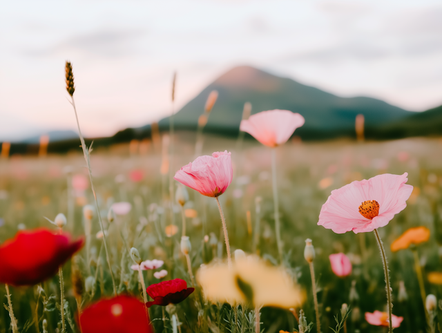 Serene Field of Wildflowers