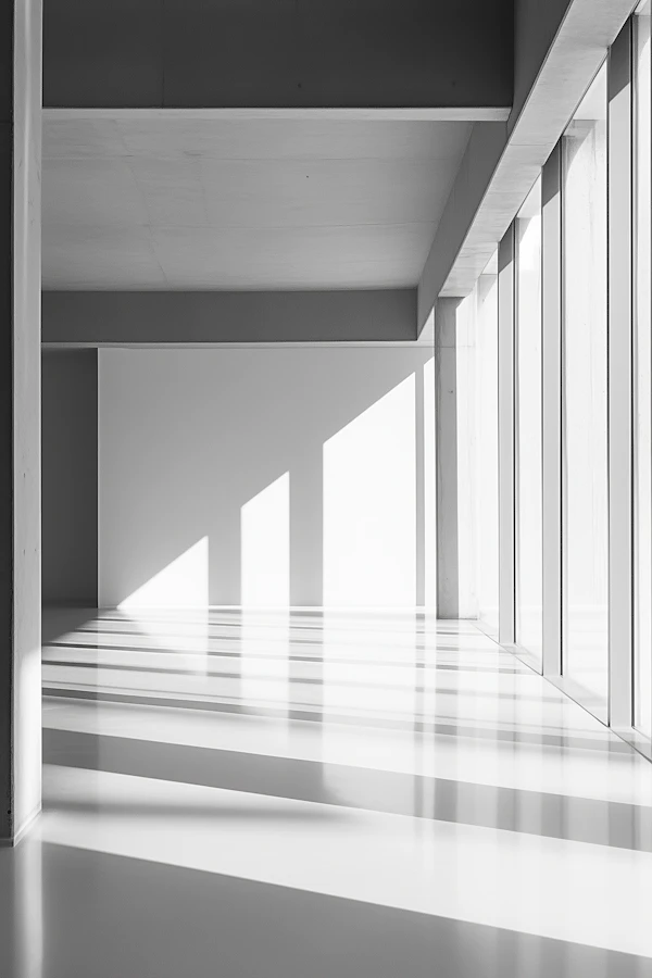 Minimalist Interior with Natural Light