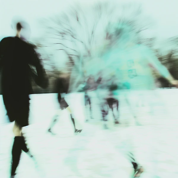 Blurred Soccer Motion