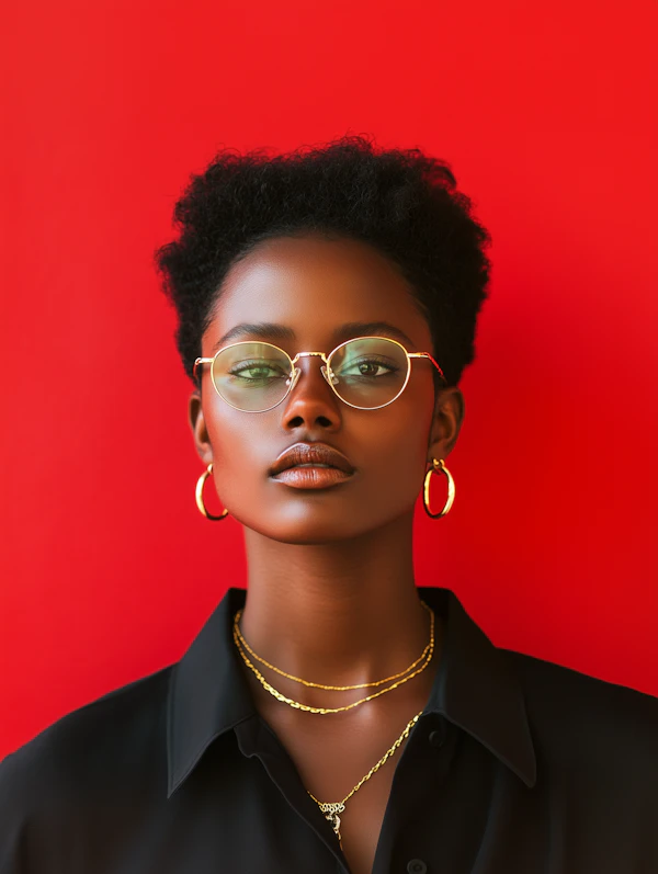 Striking Portrait of a Woman