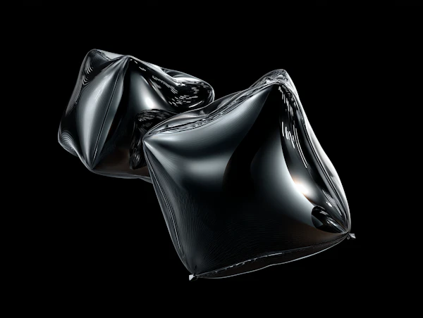 Abstract Glossy Shapes