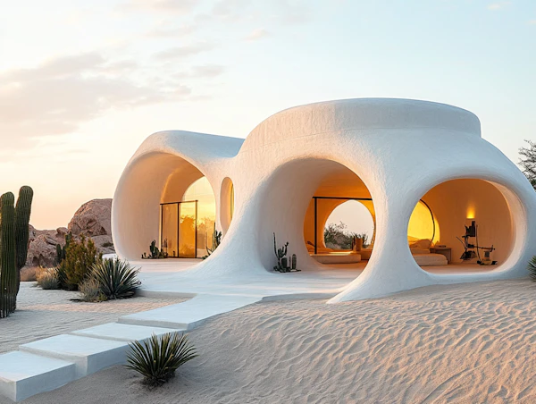 Futuristic Desert Home