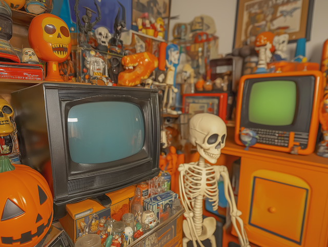 Halloween Vintage Room