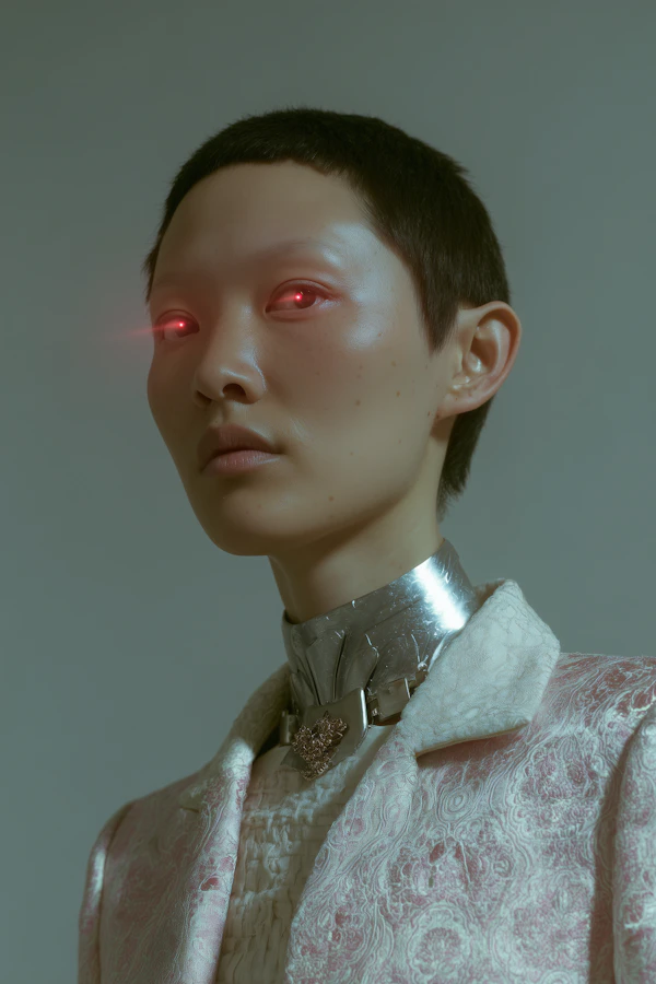 Futuristic Cybernetic Portrait