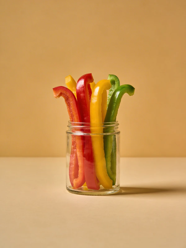 Colorful Pepper Jar
