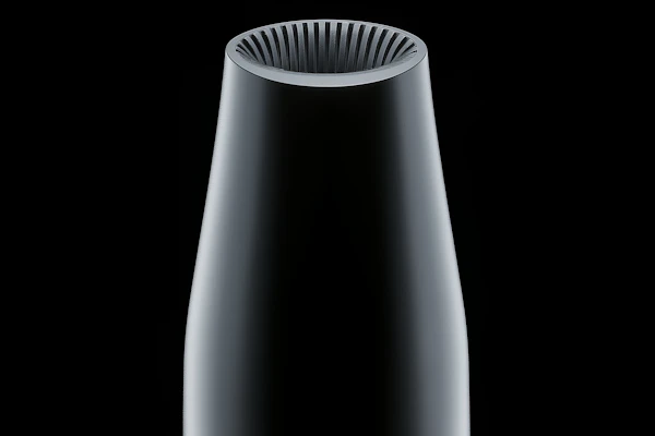 Futuristic Metallic Object
