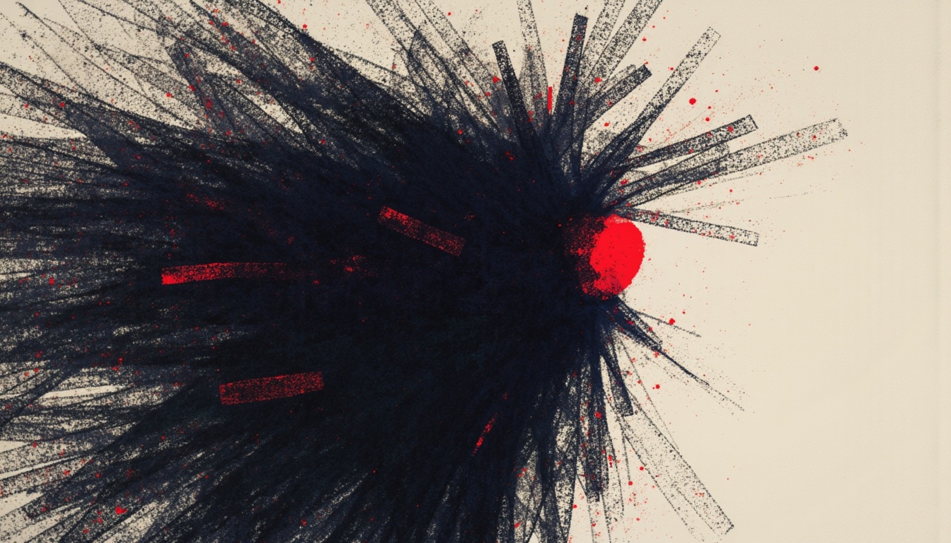 Dynamic Abstract Artwork Illustration on Lummi