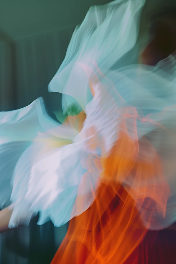 Abstract Colorful Waves