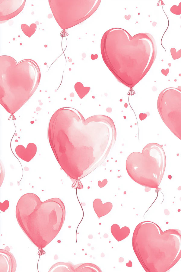 Heart Balloons Artwork