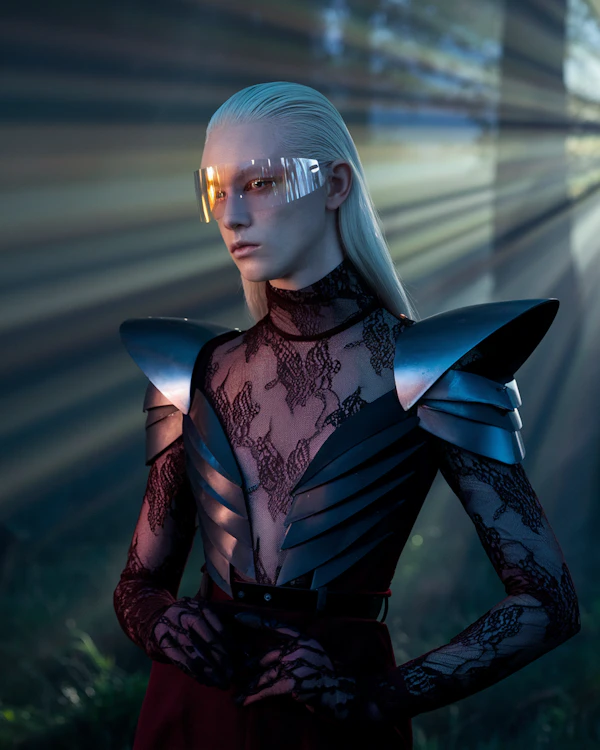 Futuristic Forest Elegance