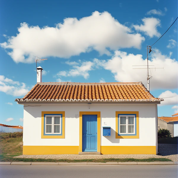 Charming Yellow House