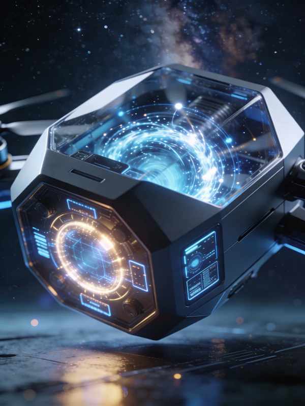 Futuristic Drone Design