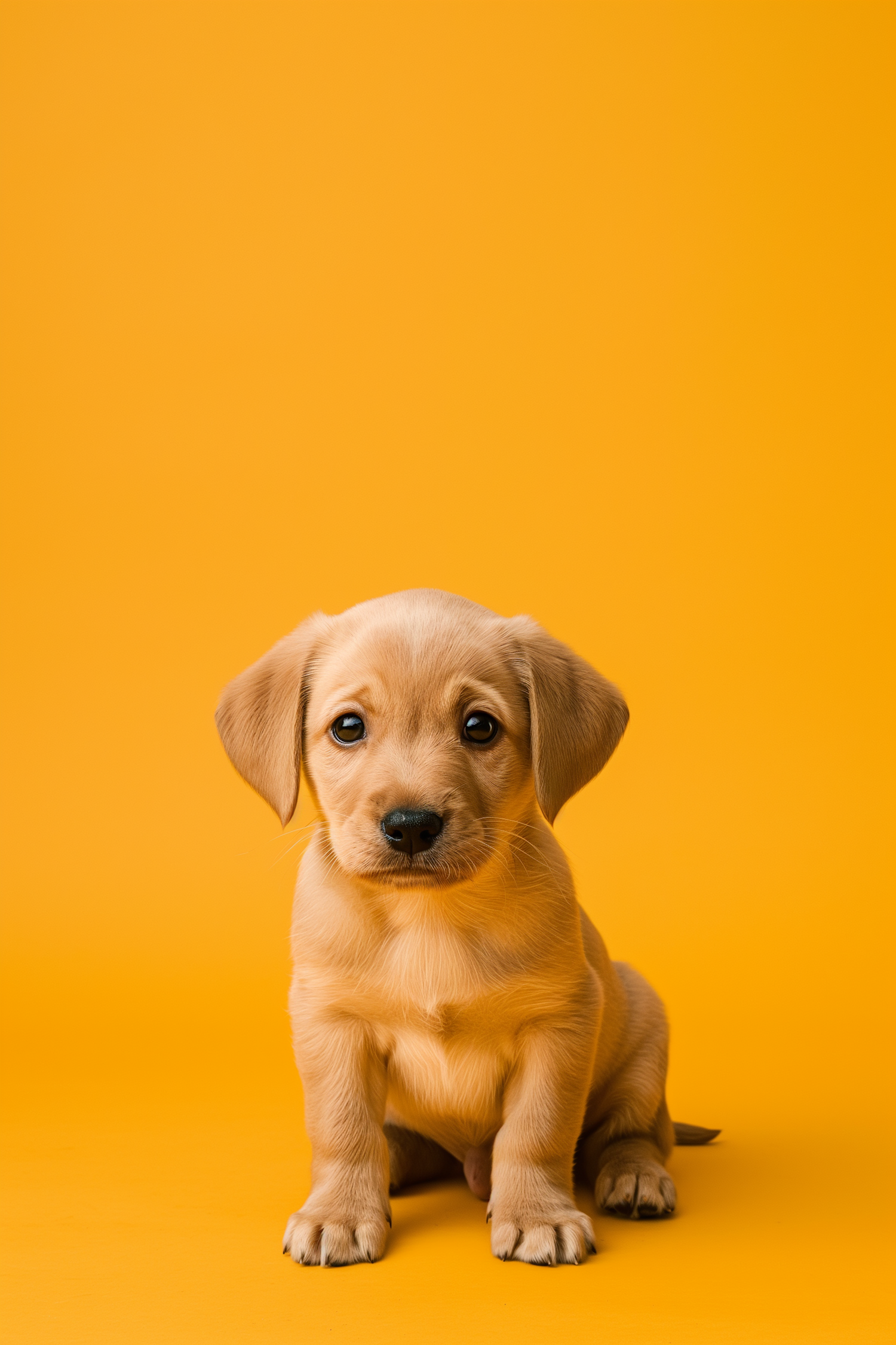 Portrait of a Labrador Puppy