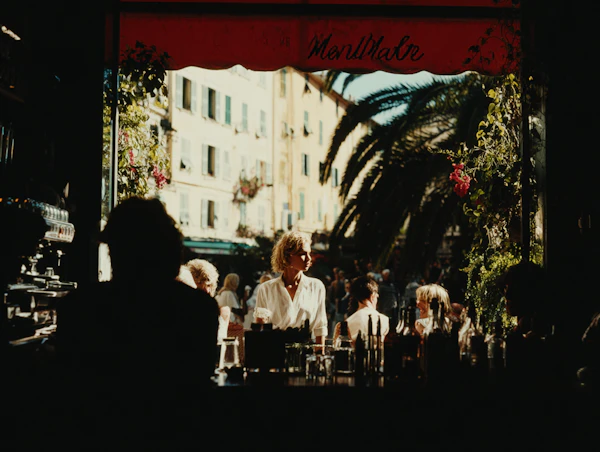 Montmartre Café Scene