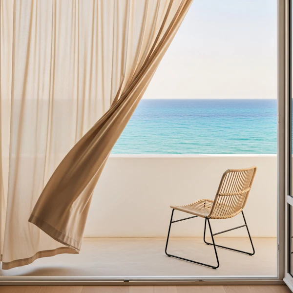Serene Balcony View