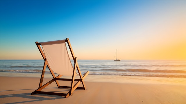 Serene Beach Scene