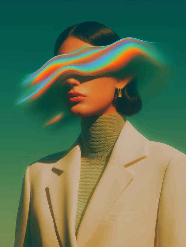Surreal Light Portrait