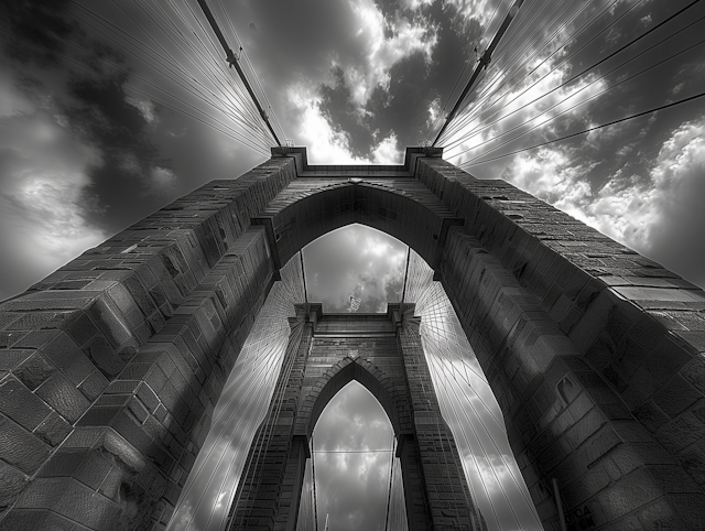 Ethereal Stone Bridge