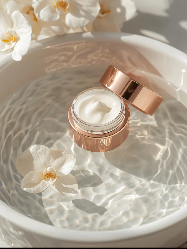 Skincare Cream Display