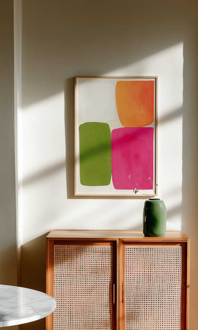 Minimalist Interior Scene