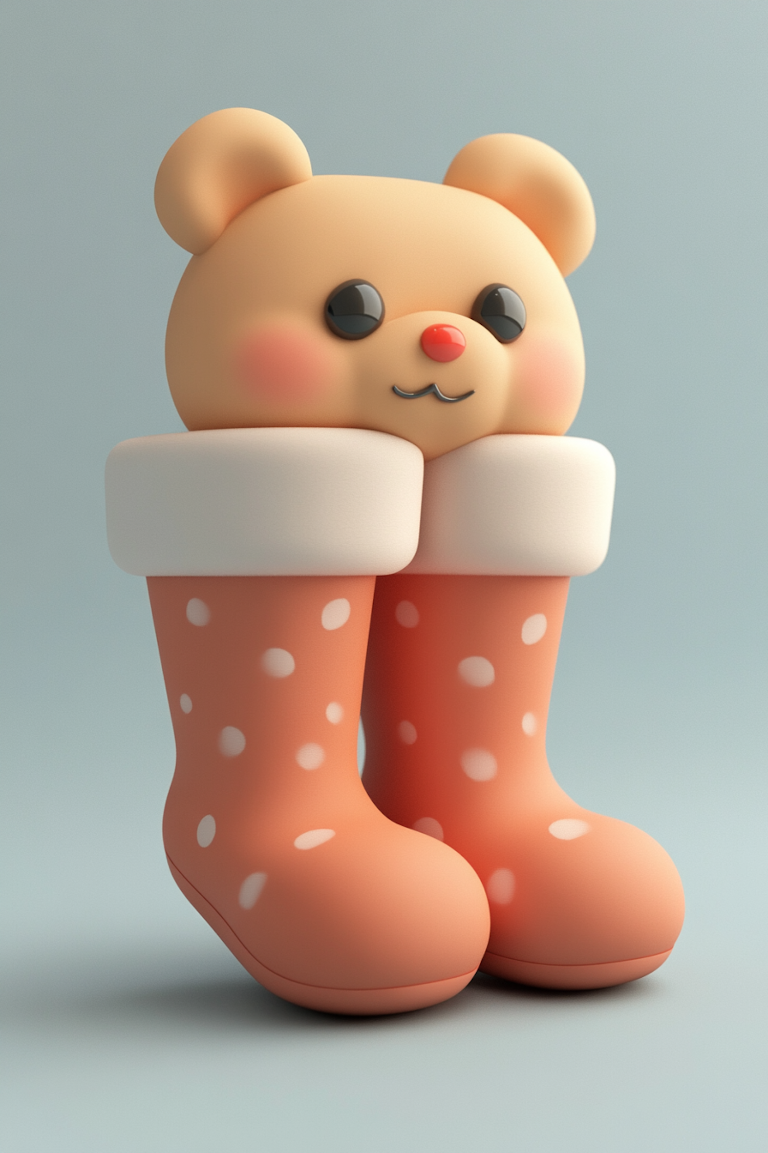 Whimsical Teddy Bear Boots