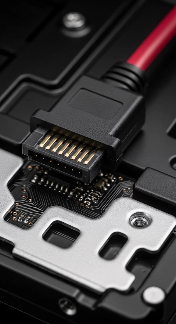 SATA Cable Connection