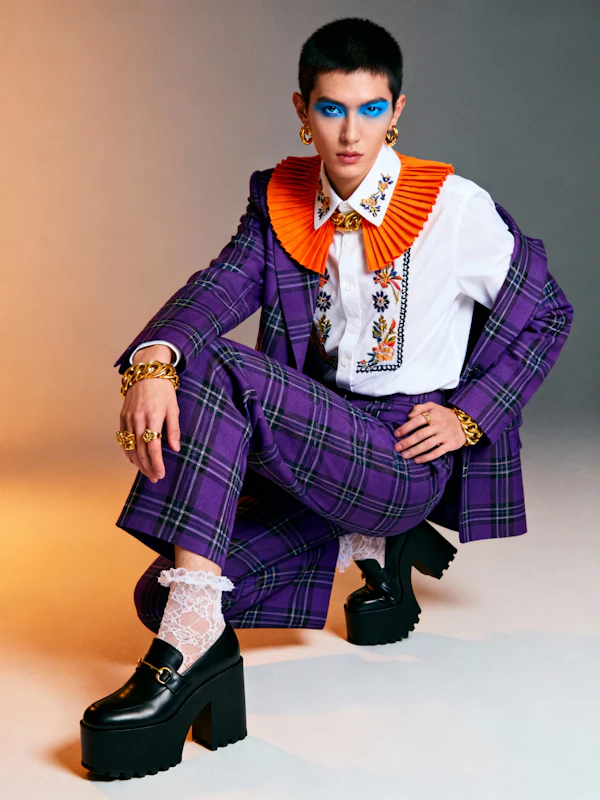 Eclectic Fashion Pose