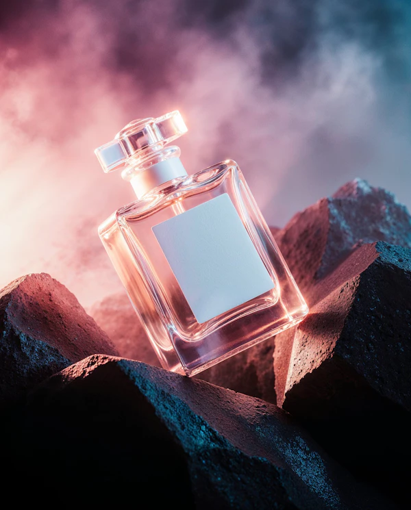 Elegant Perfume Display