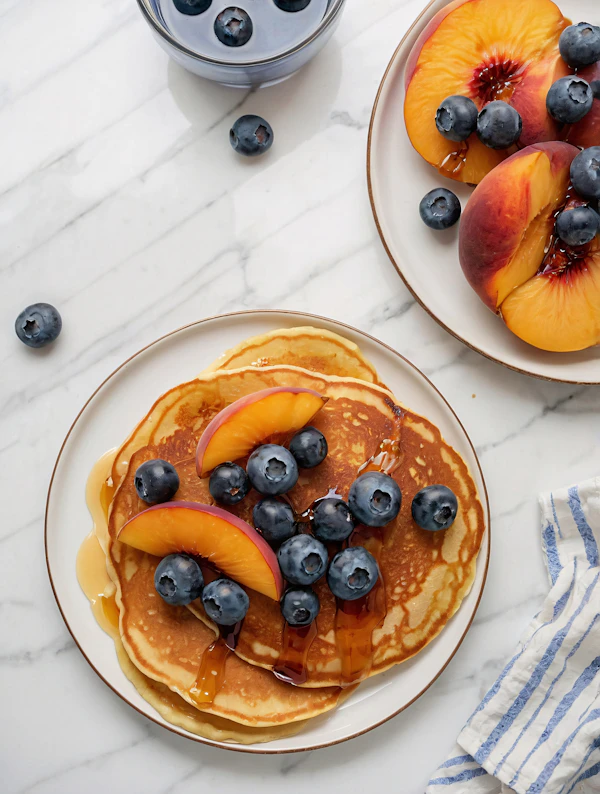 Pancakes with Fruits