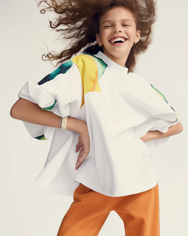 Joyful Girl Portrait