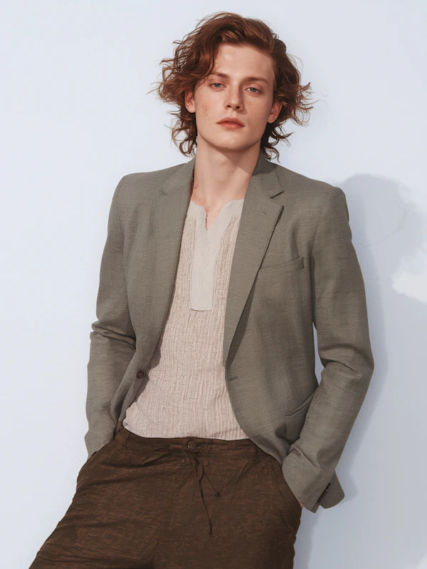 Stylish Man Posing