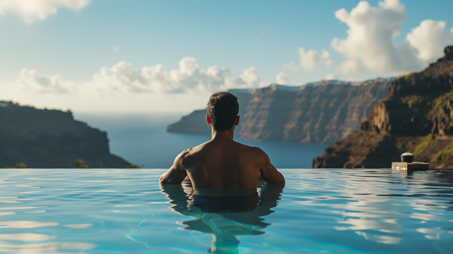 Serene Infinity Pool Overlook