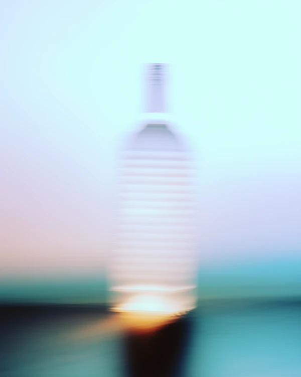 Abstract Bottle Gradient
