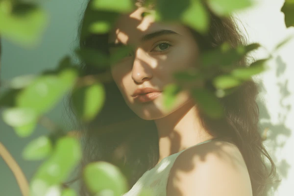 Dreamy Woman Portrait