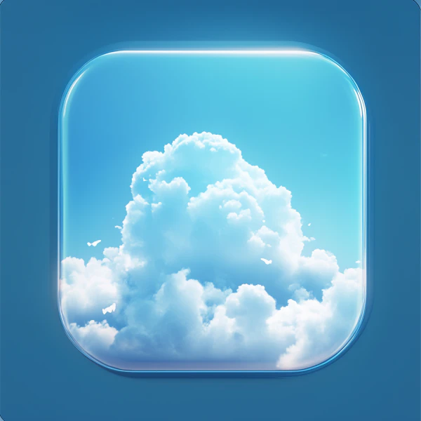 Fluffy Cloud Art