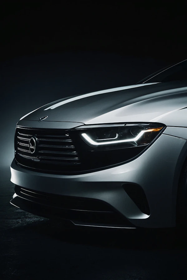Sleek Modern Car Front
