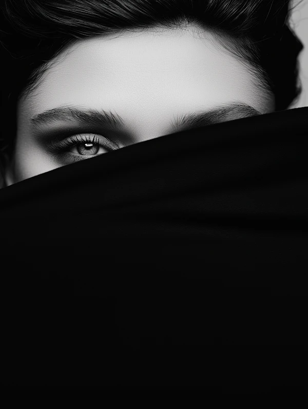 Mysterious Eye Close-Up