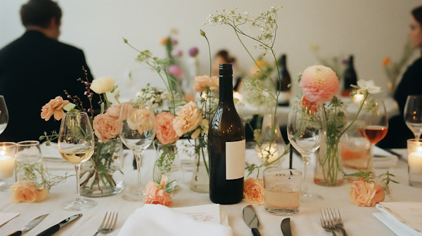 Elegant Candlelit Dinner Party