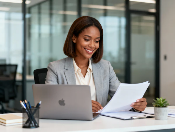 Professional Office Scene