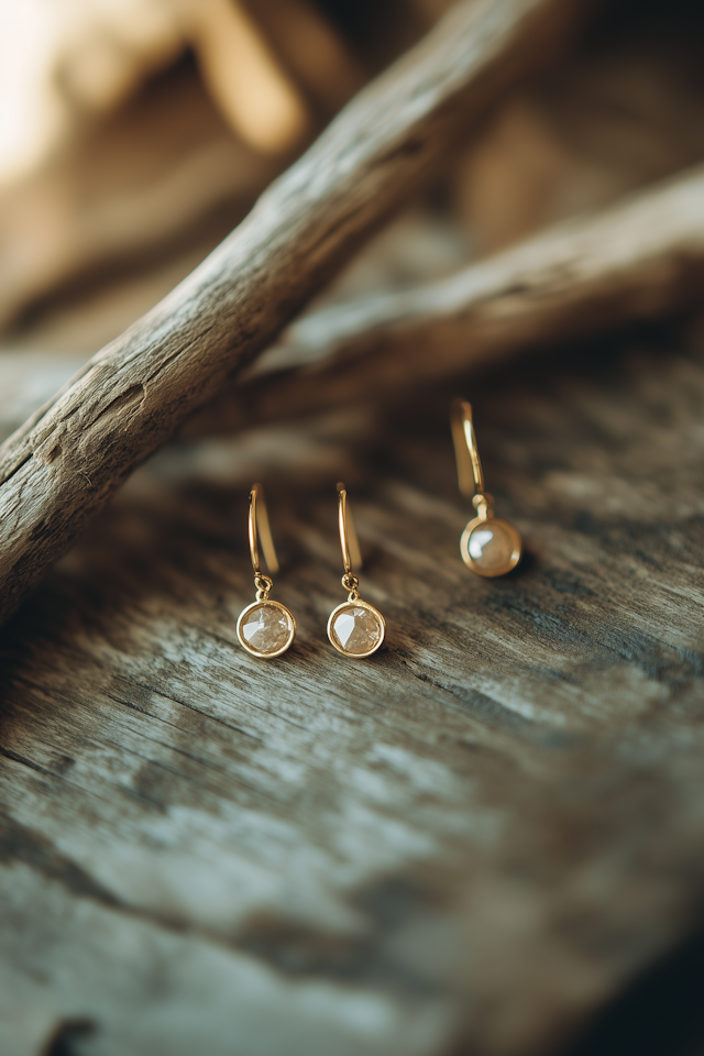 Elegant Gold Earrings