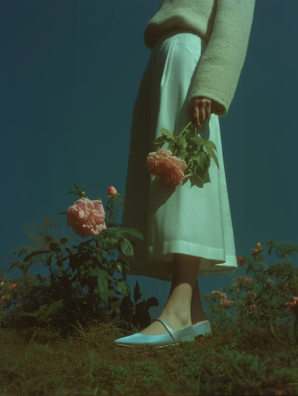 Ethereal Floral Scene