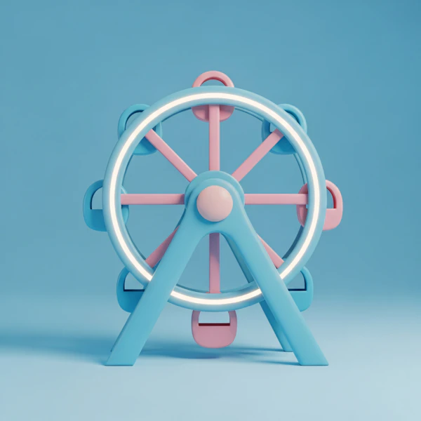 Pastel Ferris Wheel