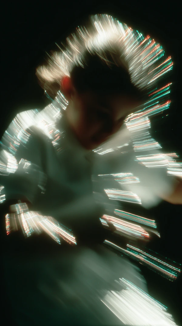 Abstract Light Portrait