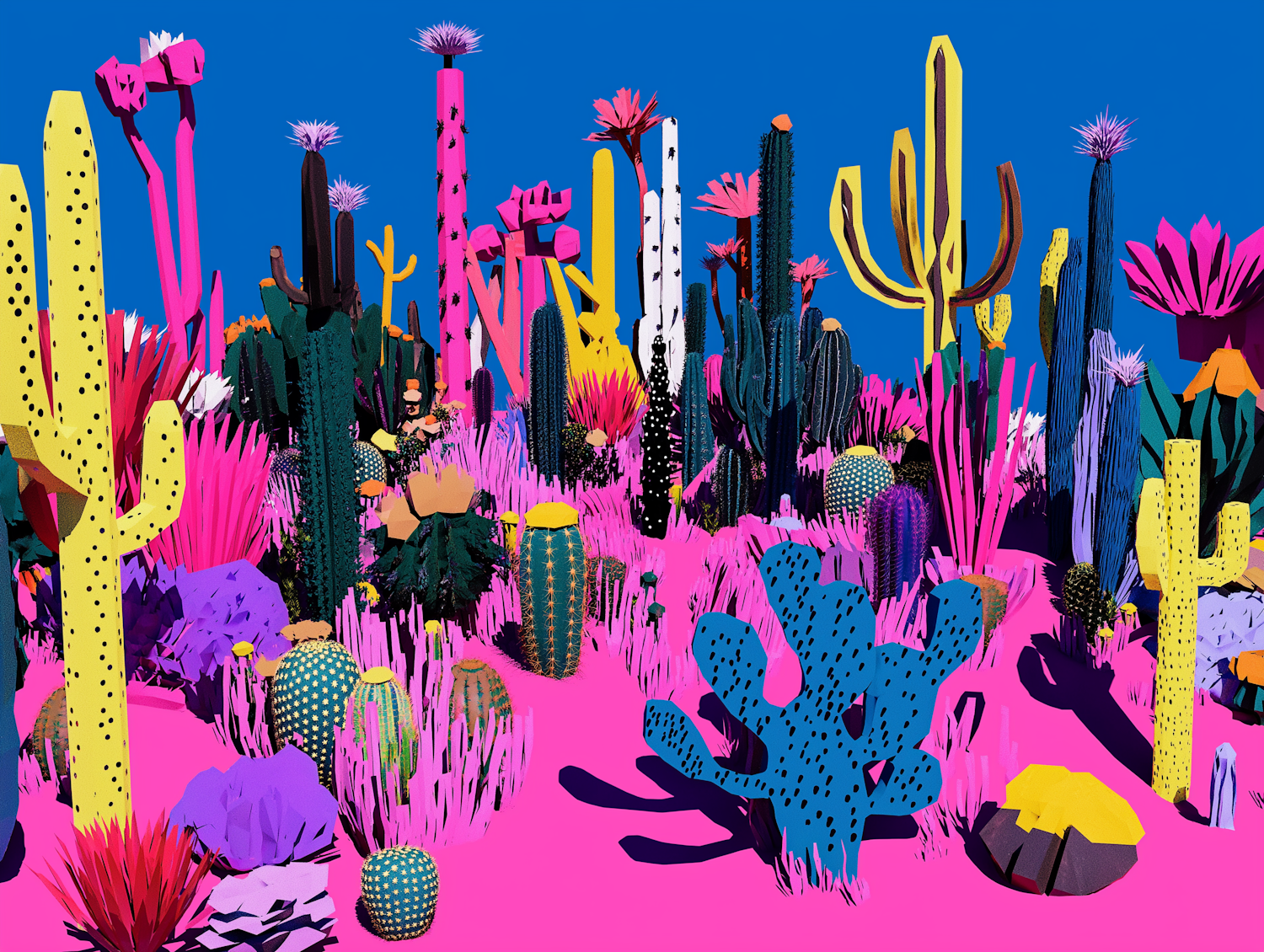 Vibrant Desert Landscape