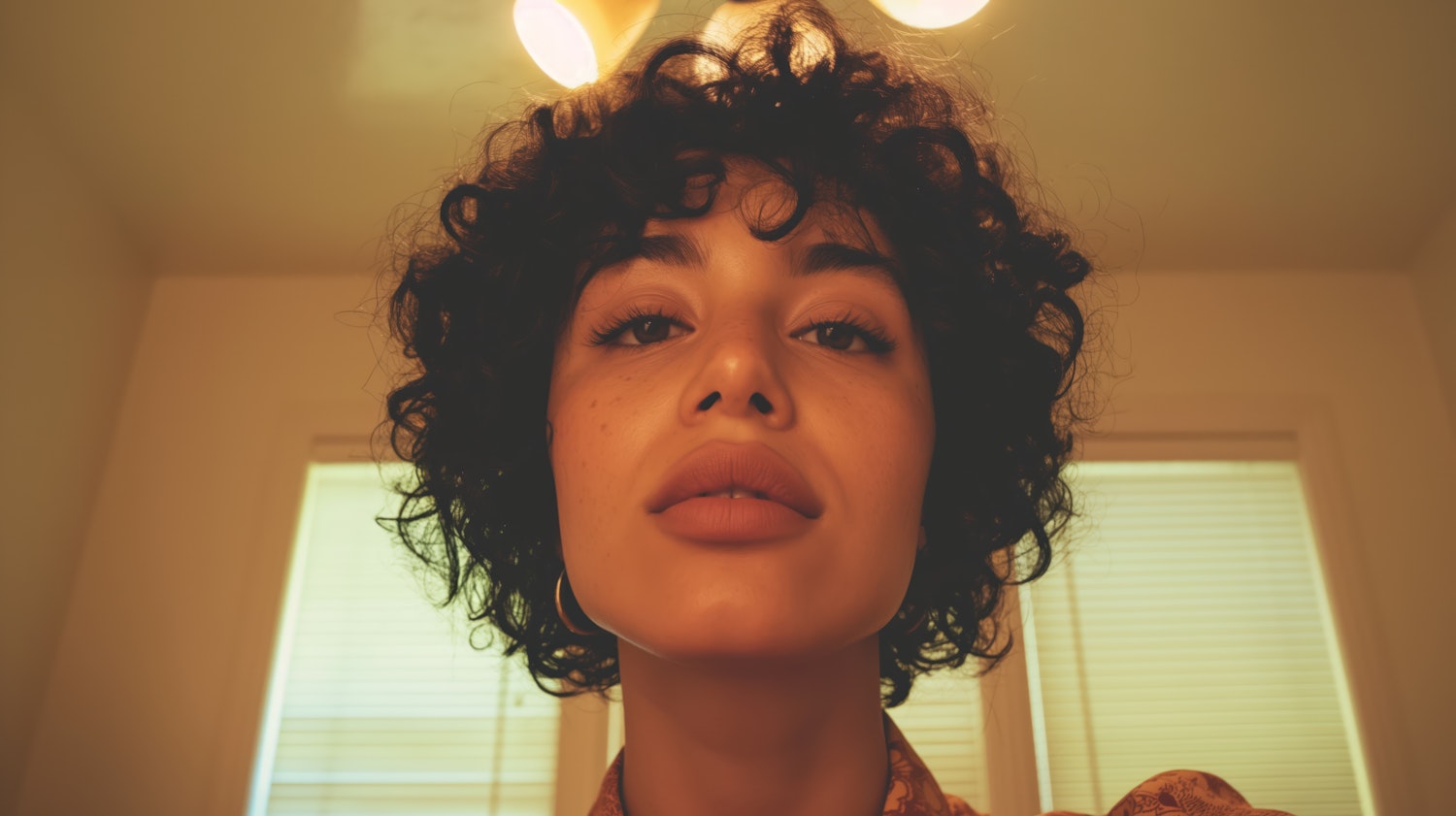 Portrait of a Woman with Soft Lighting